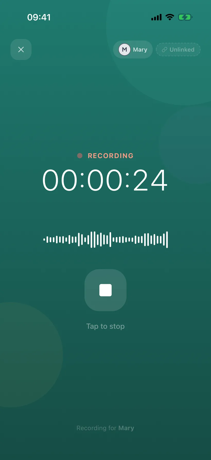 Seenly: Record the visit